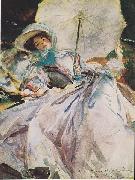 Lady with a Parasol